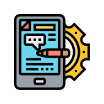 Représentation d'une écriture de blog impactante et engageante, accessible sur tous les supports. Représentation d'une écriture de blog impactante et engageante, accessible sur tous les supports.