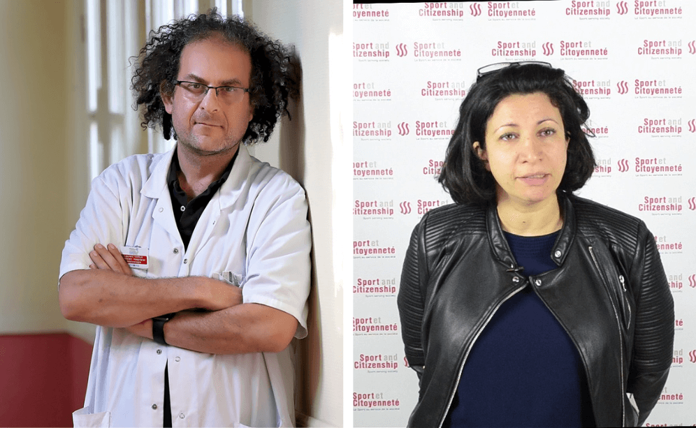 Dr Laurent Karila et Annabel Benhaiem