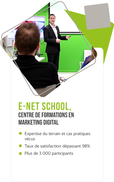 E-Net School, centre de formation en Marketing Digital
