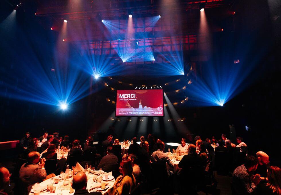 Un moment convivial où naissent idées, projets et collaborations.