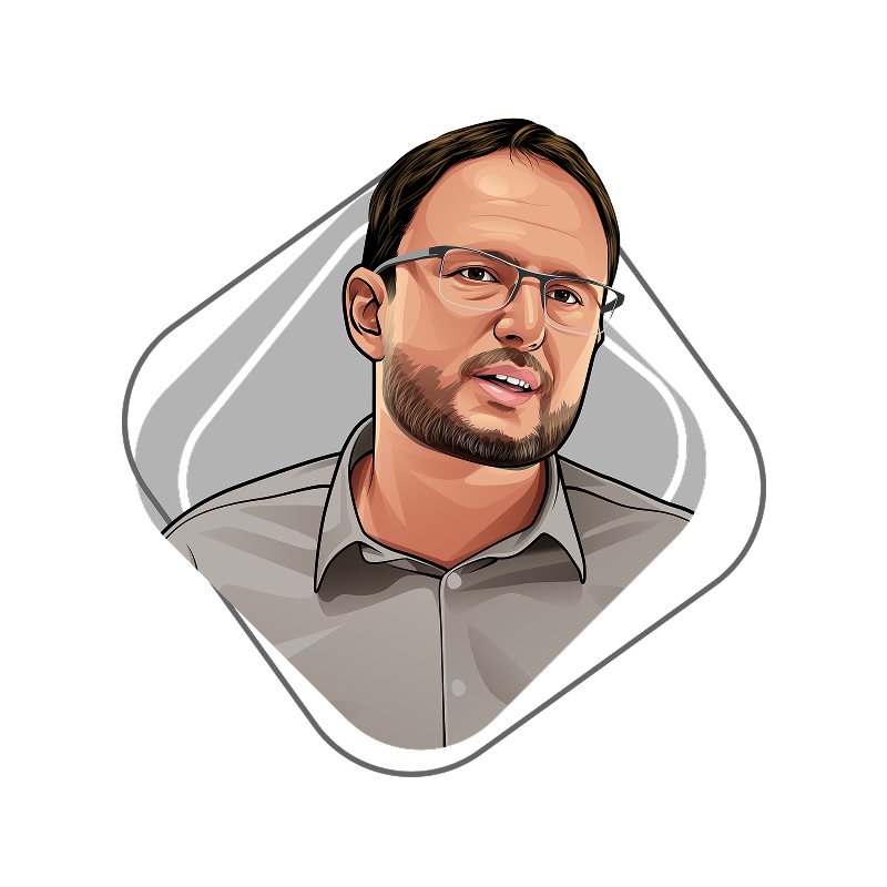 Caricature de Olivier Van Hove